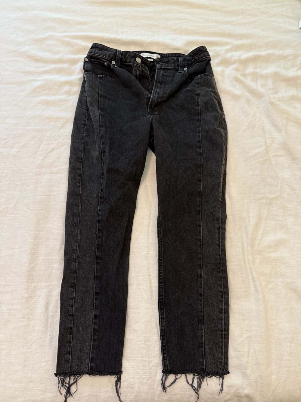 Abercrombie & Fitch The Mom High Rise Curve Love Jeans Size 26